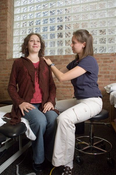 AthletiCo offers spine control classes that teach participants how to take of their back and neck. AthletiCo offers spine control classes that teach participants how to take of their back and neck.