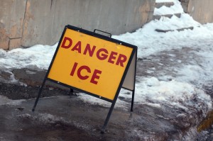 Icy Sidewalk