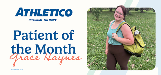 Athletico patient of the month November 2026