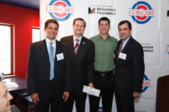 Mark Kaufman Attends Cubs Care Luncheon