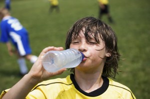 Water helps hydrate your healing tissues and also to flush out various toxins that may have collected during the injury process.