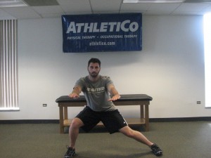 Lateral Lunge Stretch