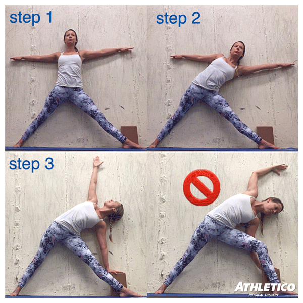 Triangle Stretch how to by photos