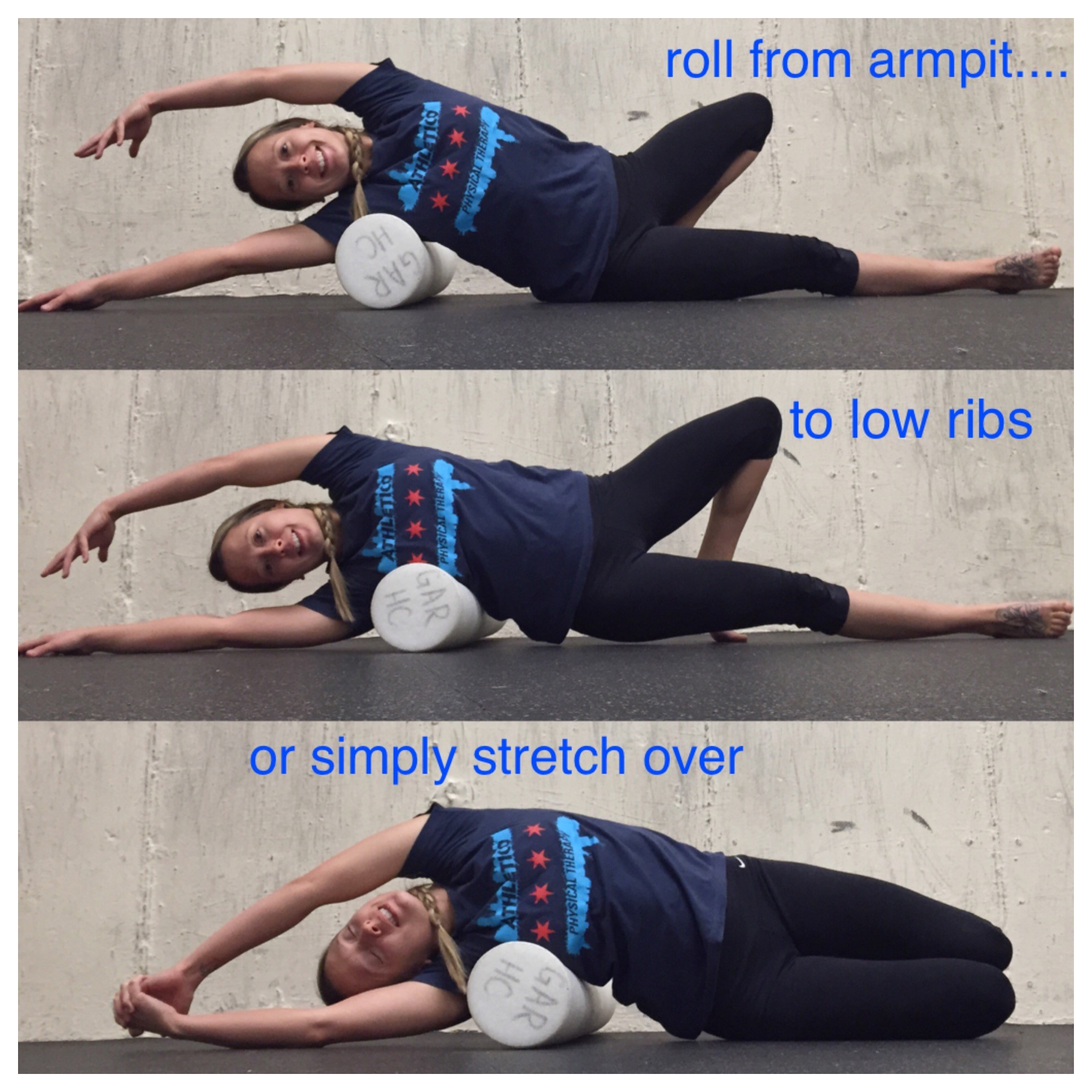 stretch of the week - self massage lat