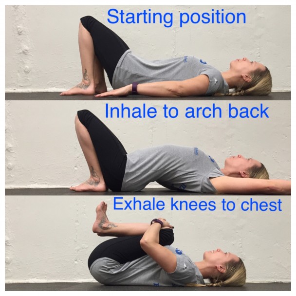 pelvic tilts - stretch of the week