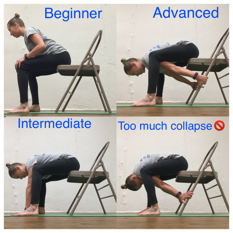 Stretch of the Week Chair Forward Fold Athletico