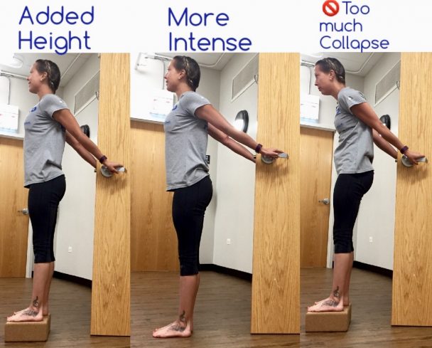 standing cobra door stretch