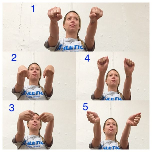 wrist stretch range of motion