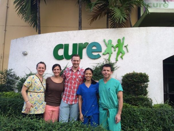 Ann Payton with Cure International Mission Trip