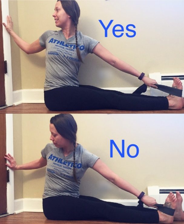 Stretch of the Week: Seated Straight Leg Twist