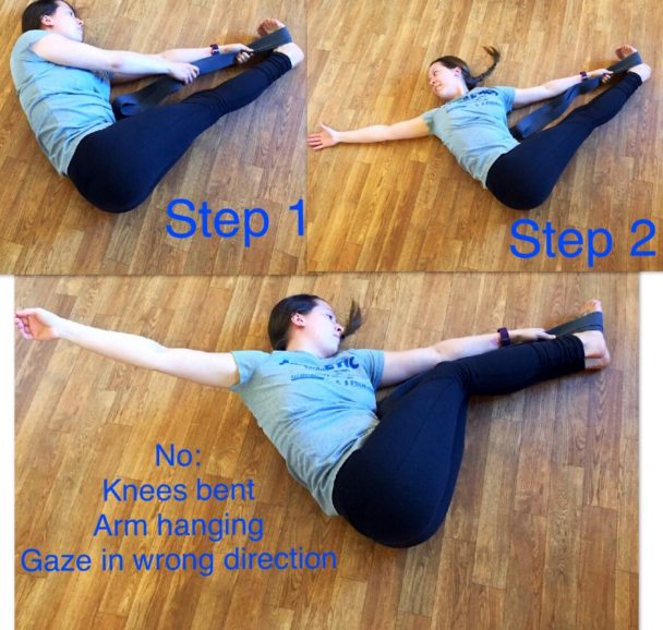 Side twist stretch deals