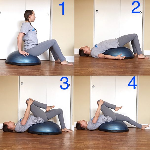 Stretch of the Week: Bosu® Ball Psoas Stretch