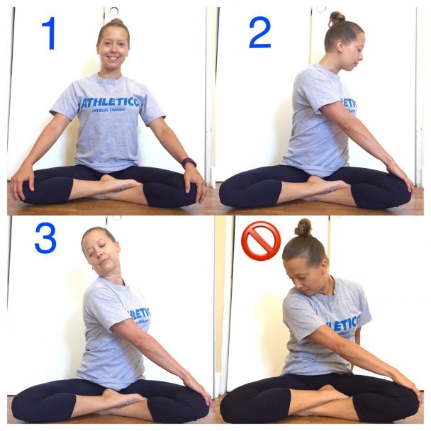 Stretch of the Week: Seated Twist with Neck Stretch