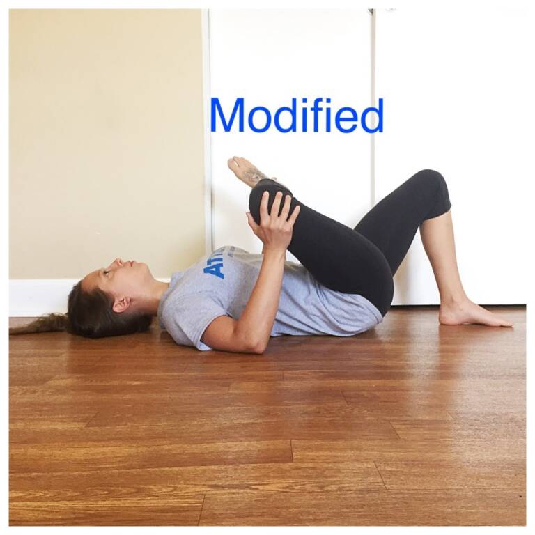 Stretch of the Week Reclined Pigeon Athletico