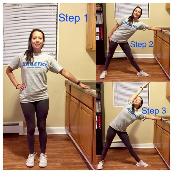 stretch of the week triangle pose