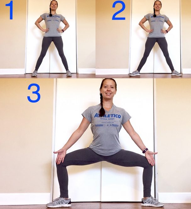 stretch of the week sumo squat stretch