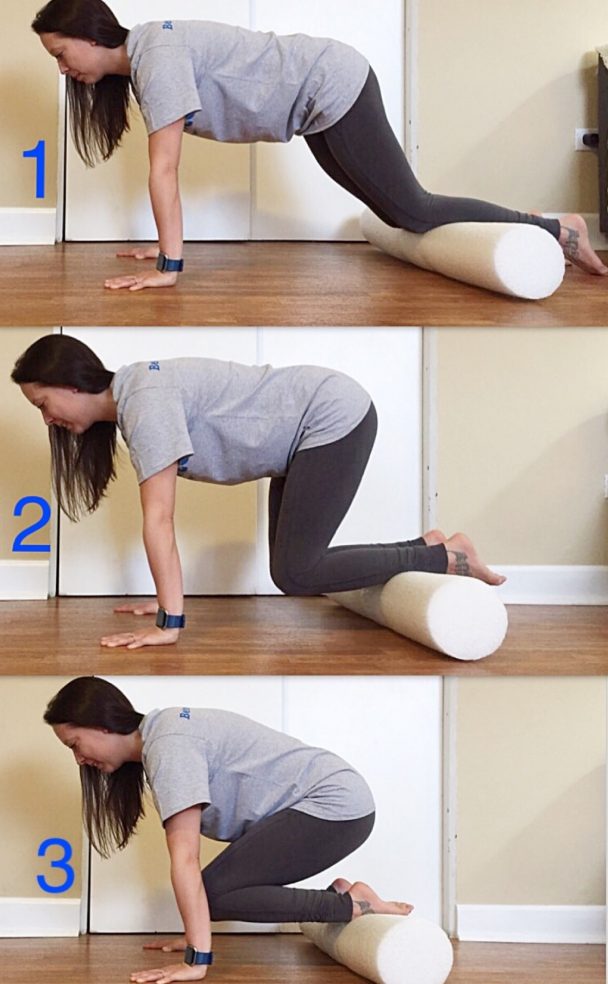 Stretch of the Week: Shin Massage with Foam Roller