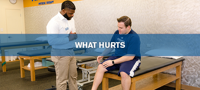 what hurts physical therapy