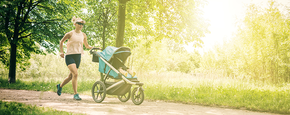 3 Tips for Jogging with a Stroller