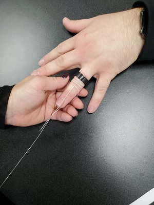 The tool we use in emergent situations to remove rings from fingers that  are too swollen. : r/mildlyinteresting