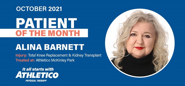 athletico patient of the month october 2021