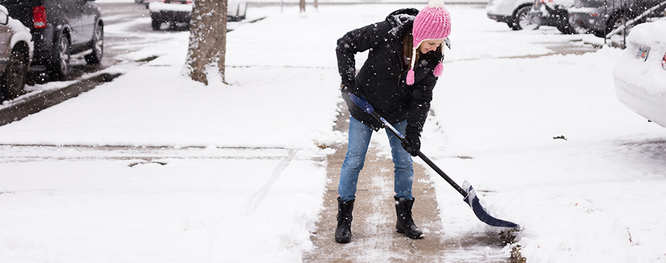 4 Exercises for Back Pain After Snow Shoveling