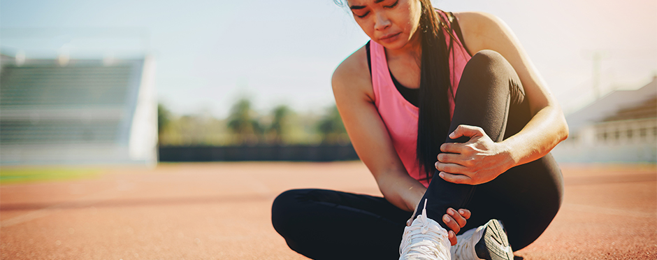 Foot Ankle Strengthening Exercises. Rehabilitation Program.